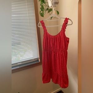 Banana republic red dress